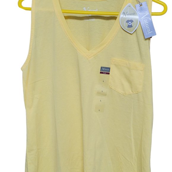 Yellow Tank Top Natural Reflections (Bass Pro) NWT - Picture 8 of 12